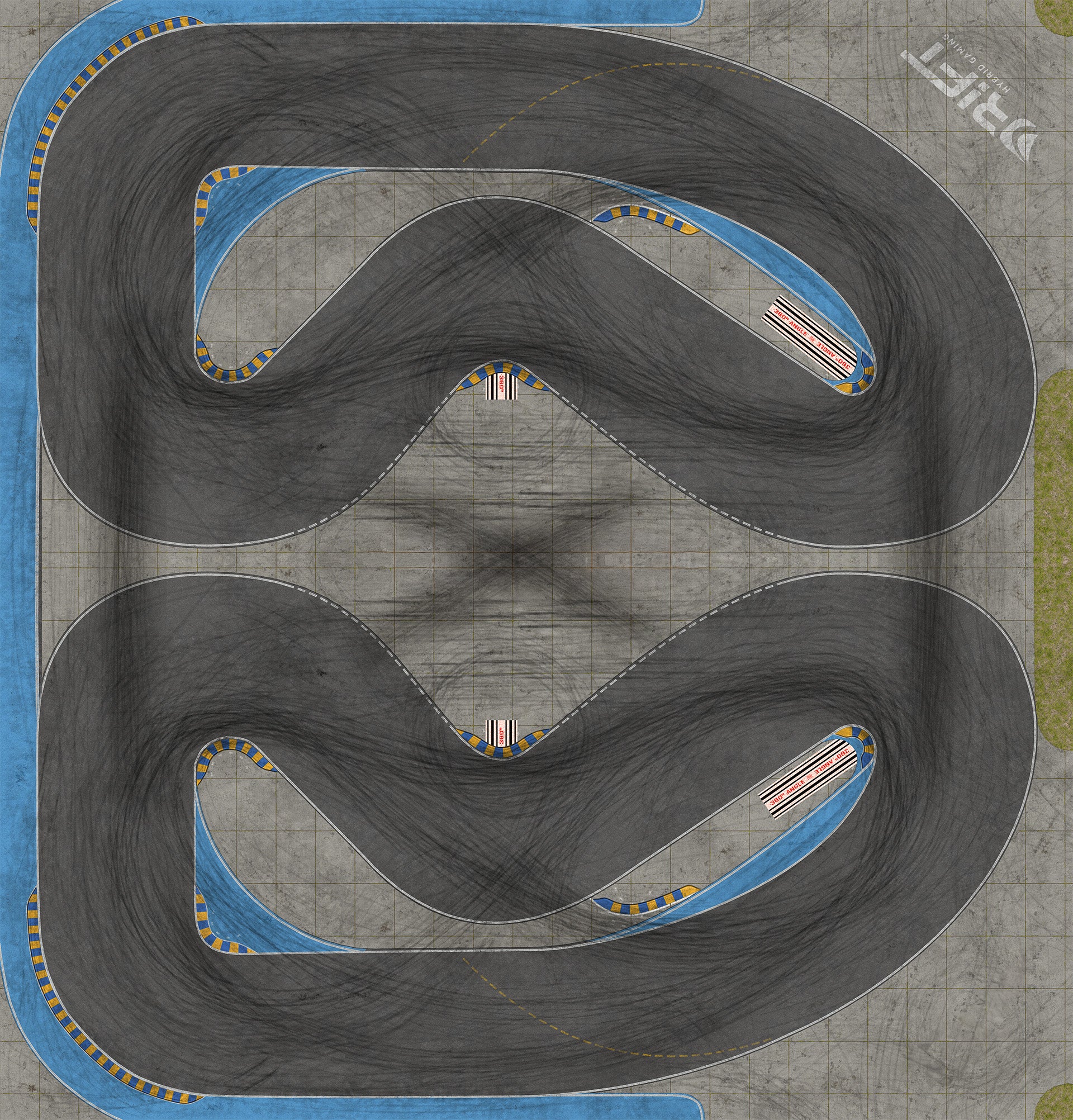 DR!FT Rennstrecke Race Land PRO XL (270x280cm)